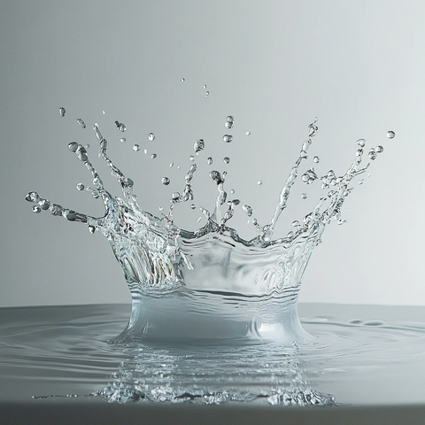 水花飞溅瞬间捕捉