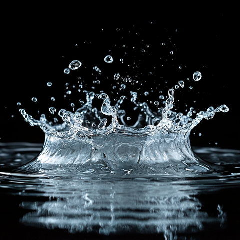 沼泽水花飞溅瞬间