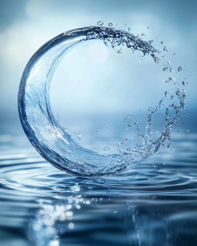 半圆形水盾动态水流保护