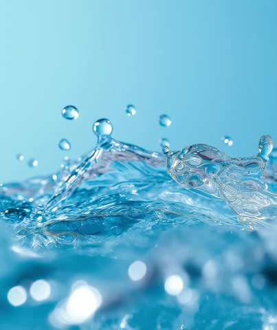 清澈水域与纯净意境