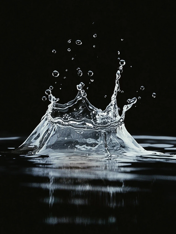 水花飞溅瞬间捕捉