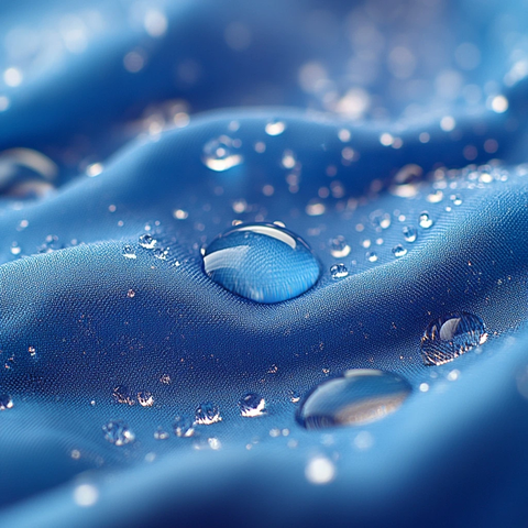 双层吸汗面料水滴细节