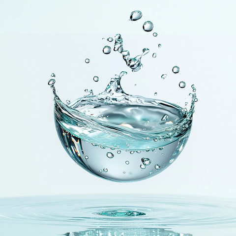 水制隐形眼镜悬浮展示