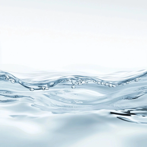 清澈水纹柔和光影背景