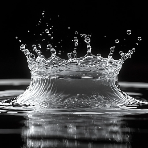 水滴飞溅纹理细节