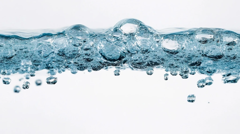 水面气泡上升动态效果