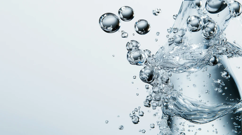 气泡水珠瓶身静物