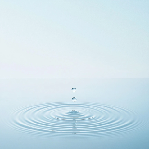 水滴渐变纯净背景