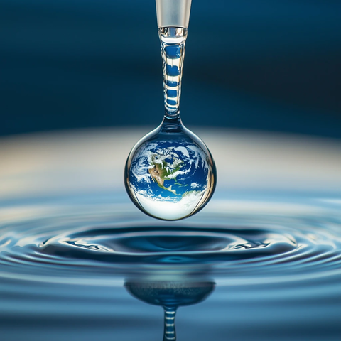 水滴中的世界微观奇观