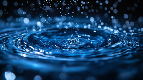 水分子无限平面分布