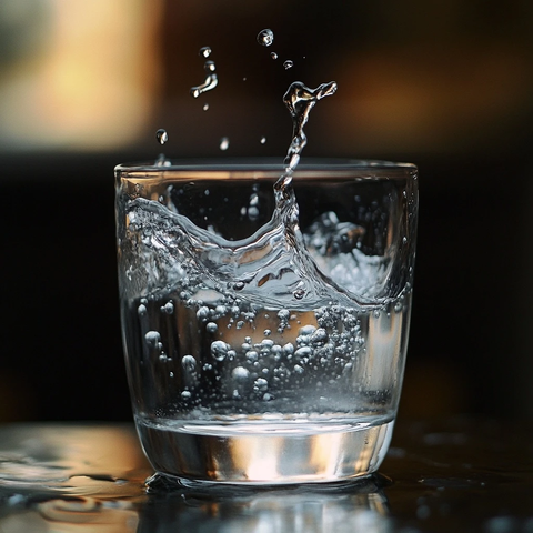 神秘人手捧流动水晶球