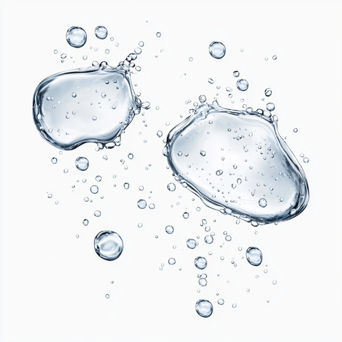 水滴聚合透明纹理