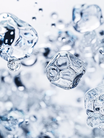 碳酸饮料水分子结构图