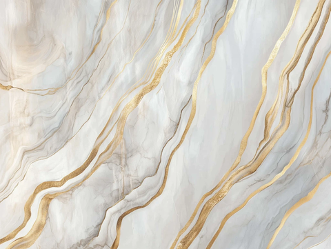 大理石纹理金色系