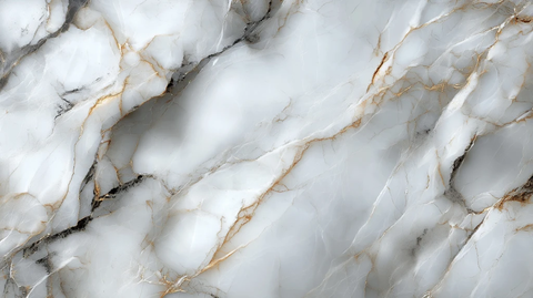 白色光滑大理石纹理特写