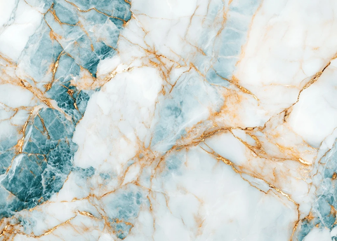 青白大理石纹黄金纹路