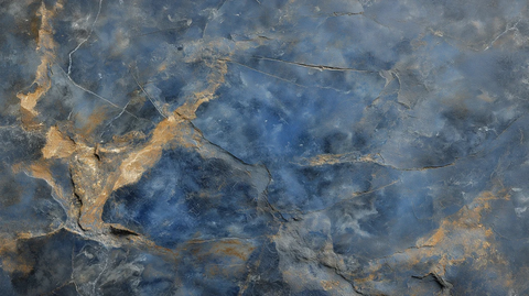 深色石材表面空心设计