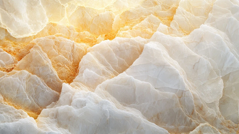 阳光照射彩色渐变大理石雕刻