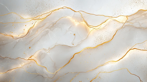 金线裂纹白金大理石纹理