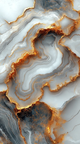 柔白灰金大理石纹理