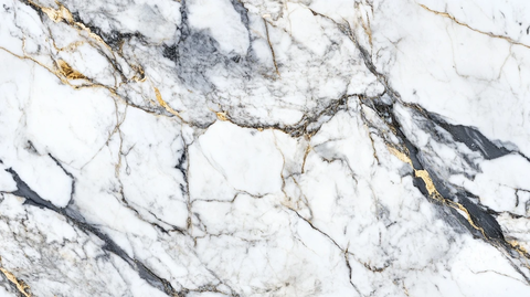 白色大理石块俯视图
