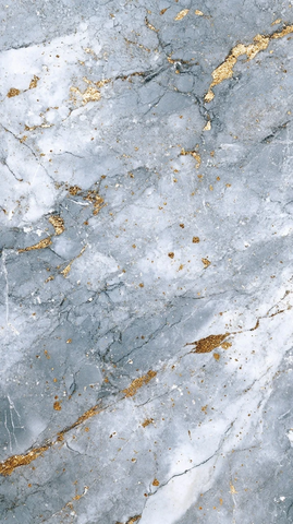 灰白大理石蓝色斑点金色颗粒