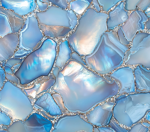 蓝白玛瑙纹理图案