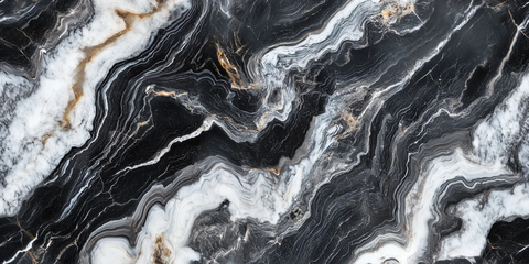 黑白灰大理石纹理特写