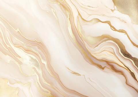 奢华金色大理石质感海报
