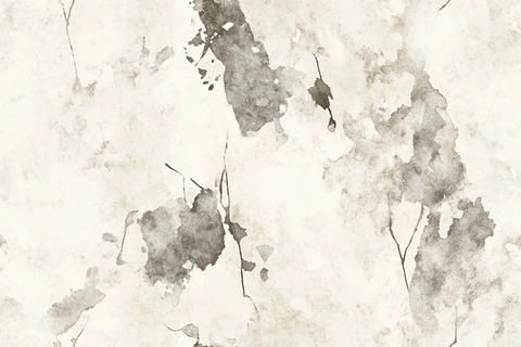 灰暗纹理叶脉壁画