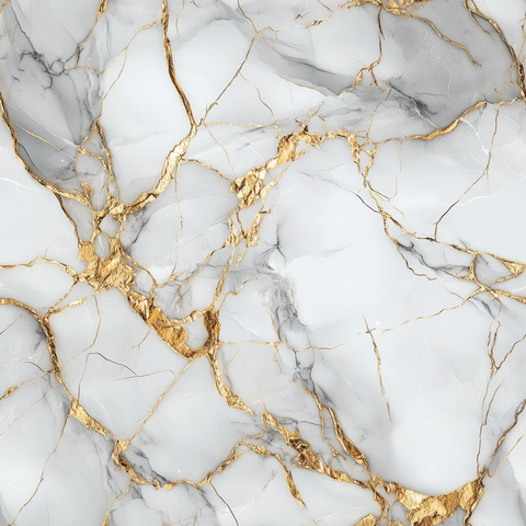 银白大理石纹裂金背景