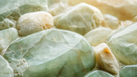 绿色大理石板精细纹理