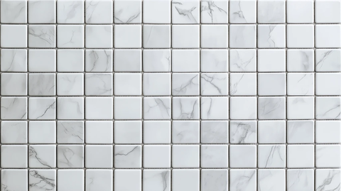 白色陶瓷马赛克瓷砖背景