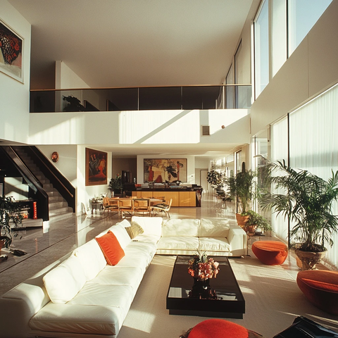 客厅沙发茶几地毯布置