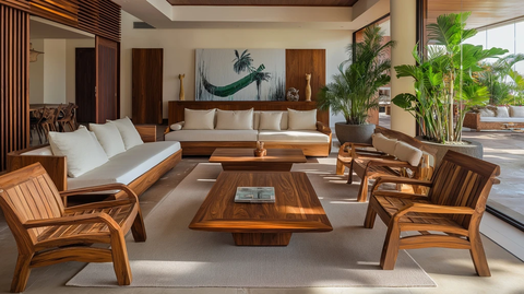 木质客厅家具组合