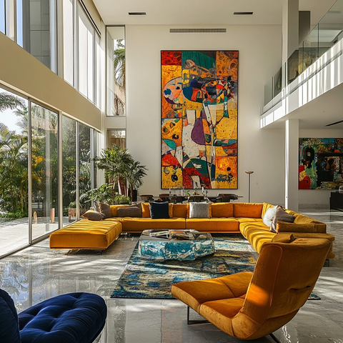 现代别墅带游泳池设计