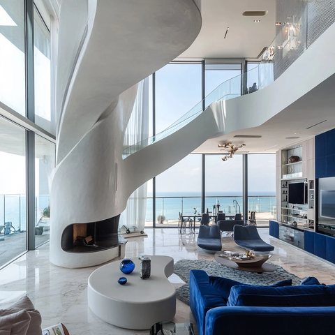 滑雪元素现代家居设计