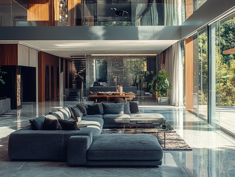 豪华客厅开放式设计