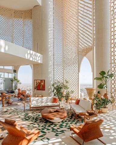 摩洛哥风格顶层公寓摄影