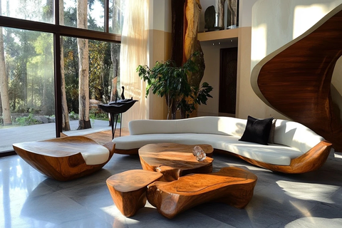 独特木质家具展示