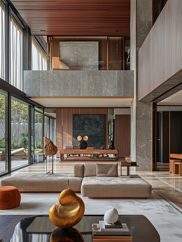 现代简约别墅内饰设计