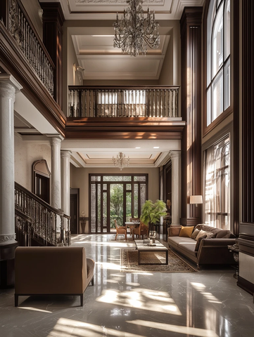 宽敞空间精致光影