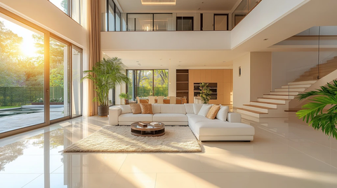 现代客厅设计实景图