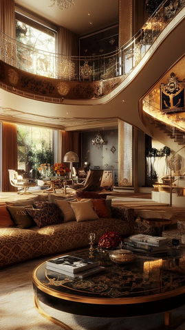 路易威登豪华客厅设计