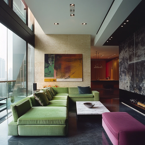 艺术别墅客厅设计