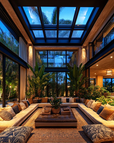 摩洛哥风格室内客厅