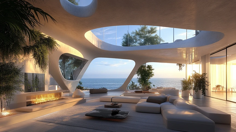 大型客厅生态住宅设计