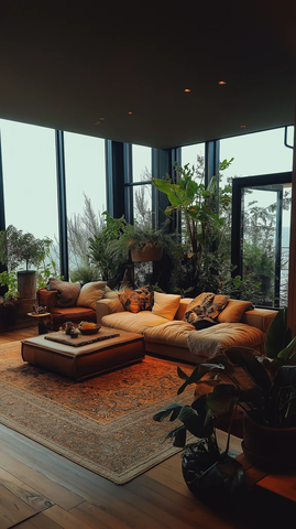 现代公寓绿植装饰