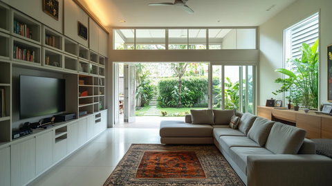 客厅沙发电视柜组合设计