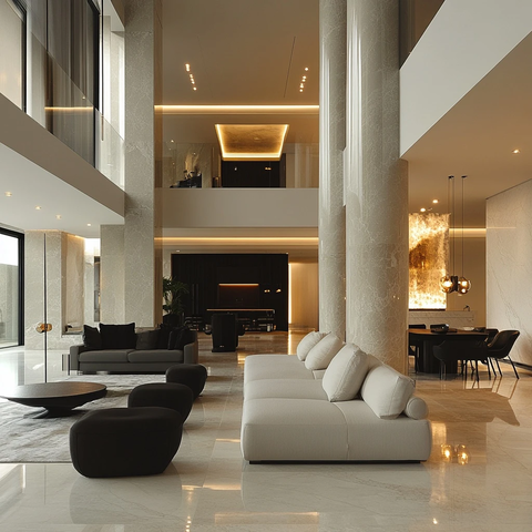 高天花板开放空间设计